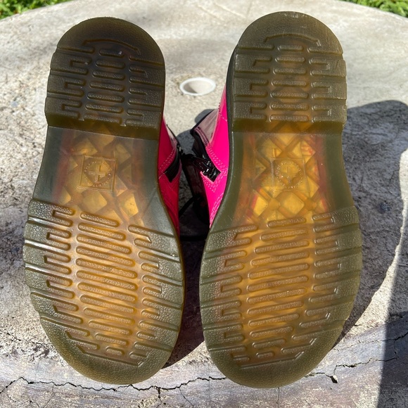 Hot Pink Dr Martens 1460 SOLD OUT ONLINE! - Picture 3 of 7